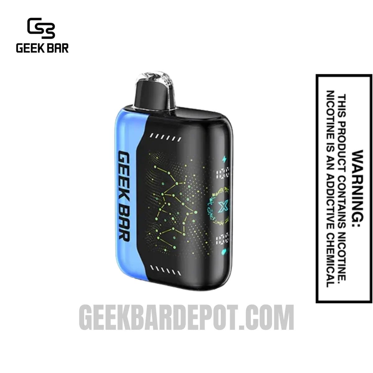 Blue Rancher Geek Bar Pulse X Zero Nicotine Disposable Vape
