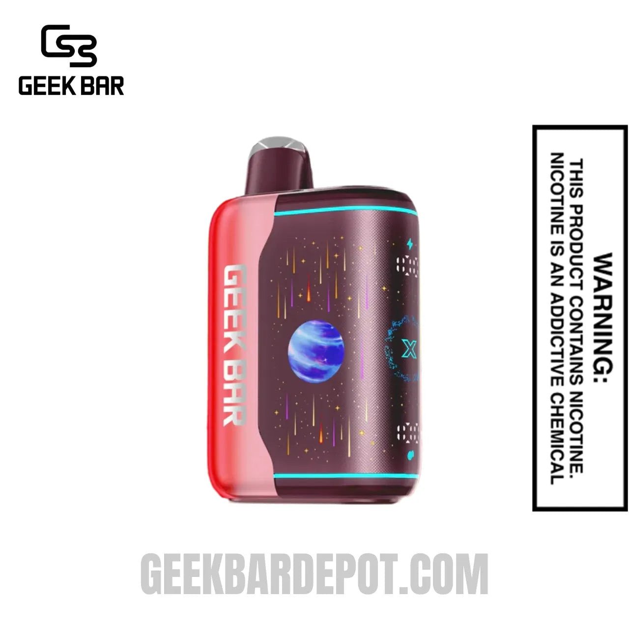 Strawberry Bull Geek Bar Pulse X2 Disposable Vape